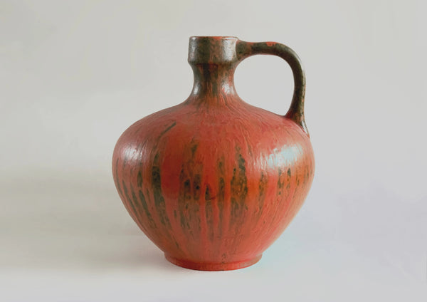 Ruscha Keramik Model 340 Lava Pitcher | 1970s German Ceramic