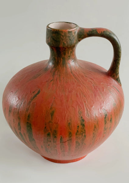 Ruscha Keramik Model 340 Lava Pitcher | 1970s German Ceramic