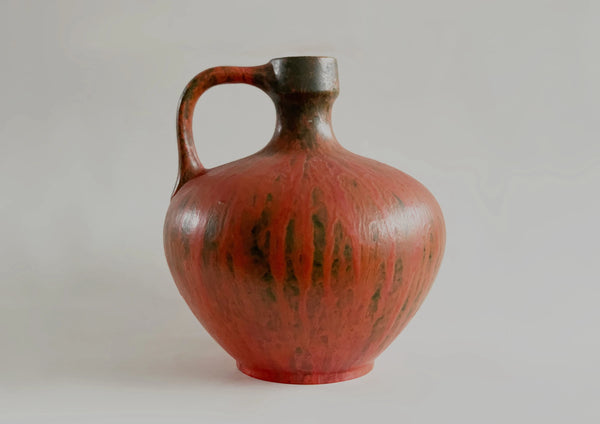 Ruscha Keramik Model 340 Lava Pitcher | 1970s German Ceramic
