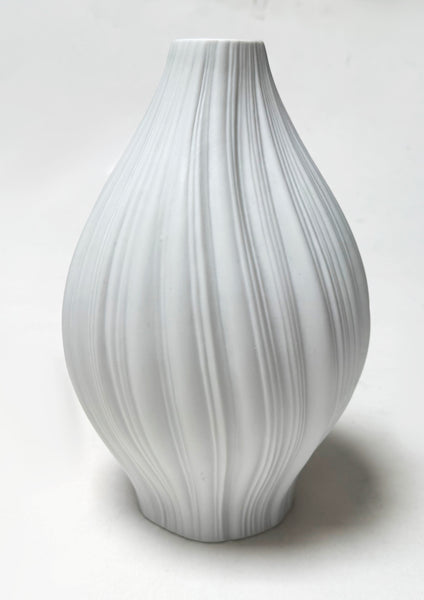 Large White ‘Elegra’ Bisque Vase – Martin Freyer for Rosenthal 1968