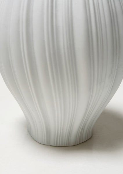 Large White ‘Elegra’ Bisque Vase – Martin Freyer for Rosenthal 1968