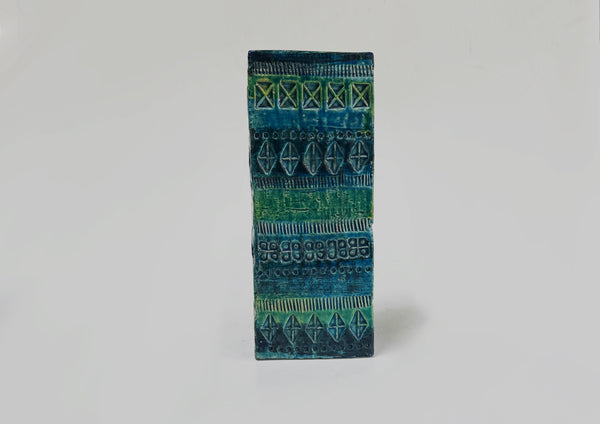 Bitossi Rimini Blu Vase – Aldo Londi, 1960s Italian Stoneware