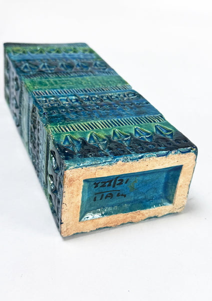 Bitossi Rimini Blu Vase – Aldo Londi, 1960s Italian Stoneware