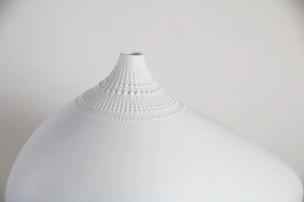 HUGE XL White Porcelain Pollo Vase - Wirkkala for Rosenthal - Limited Edition