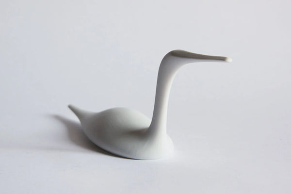 Beautiful White Icediver Bird Figurine - Wirkkala for Rosenthal, Studio Linie