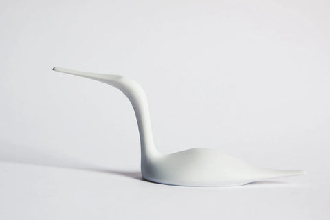 Beautiful White Icediver Bird Figurine - Wirkkala for Rosenthal, Studio Linie