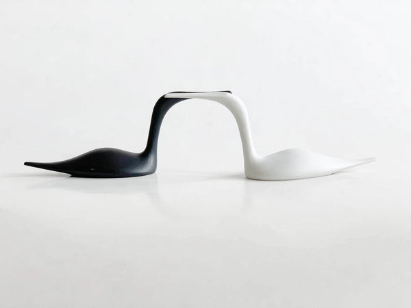 Beautiful White Icediver Bird Figurine - Wirkkala for Rosenthal, Studio Linie