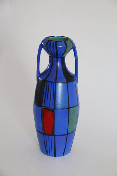 Vintage Tall Rare  Bodo Mans Vase 'Reims' - Bay 1960