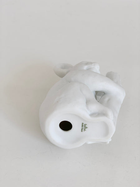 Modernist German  Stylish White Biscue Porcelain Koala Figurine - Rosenthal
