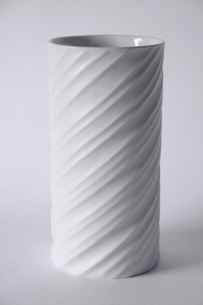Mid Century Spiral Vase - Hutschenreuther Gugel 60s - Rare