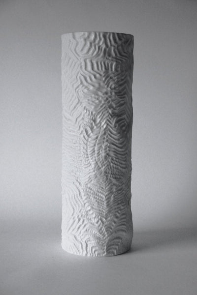 Large Porcelain White Vase - M. Freyer for Rosenthal Studio Linie