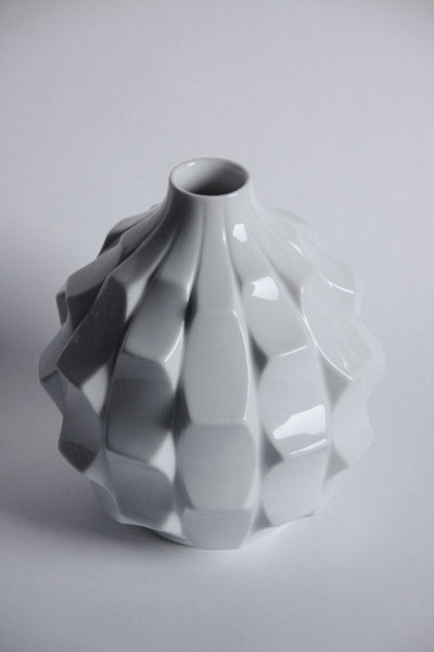 Mid Century Artichoke Vase by Heinrich Fuchs for Hutschenreuther, 1960s