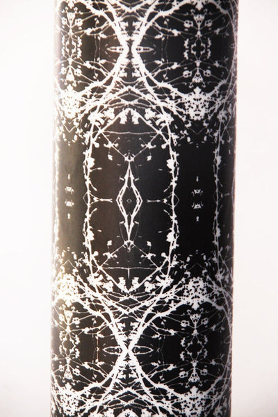 Mid-Century Rare Black /White Decor Vase - Eschenbach 70s 80s